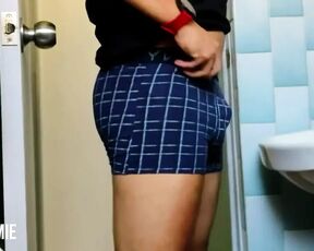 My Stepsister Catches Me Masturbating and Helps Me to Cum