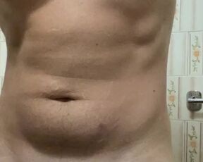 Bathroom before going for a morning walk